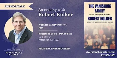 An Evening with Robert Kolker