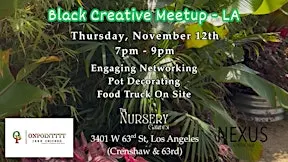 Black Creatives Meetup- Los Angeles