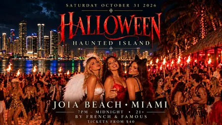 Halloween Haunted Island at Joia Beach by French & Famous