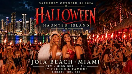 Halloween Haunted Island at Joia Beach by French & Famous