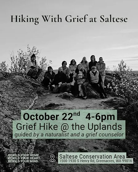 Grief Hike (with Naturalist Sarah and Grief Counselor Patty)