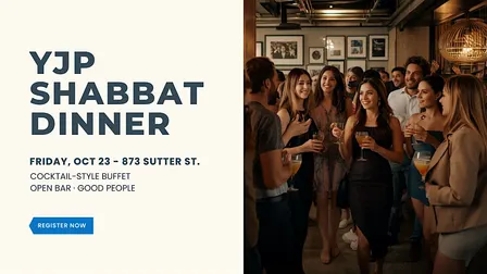 YJP Shabbat Dinner