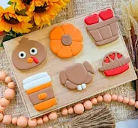 Thanksgiving Frosting Feast Sugar Cookie Decorating Class