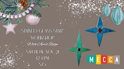 Stained Glass Star Workshop with April Reign