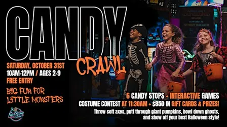 Next Round Social Halloween Candy Crawl