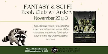 Fantasy & Sci Fi Book Club w/ Arden: Green City Wars