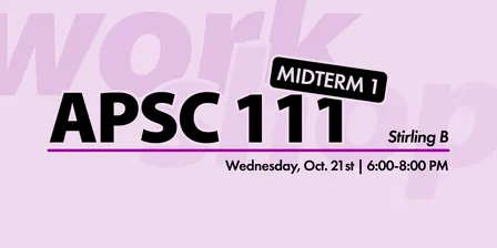 EngLinks APSC111 Midterm 1 Workshop
