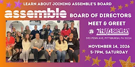 Assemble's Board Meet and Greet at Two Frays