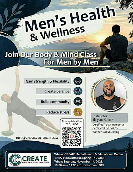 Men's Health and Wellness: A Body and Mind Class for Men by Men