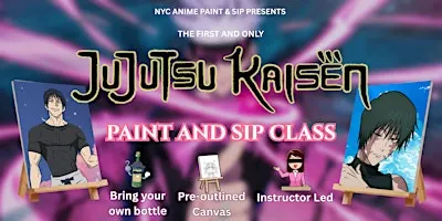 NYC Anime Themed Paint & Sip BYOB