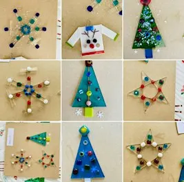 Come & make your own Fused Glass Christmas Decorations