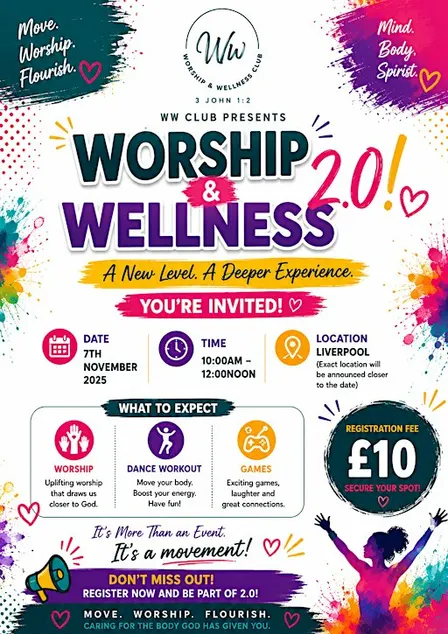 Worship & Wellness 2.0: More Than a Gathering, A Space to Flourish