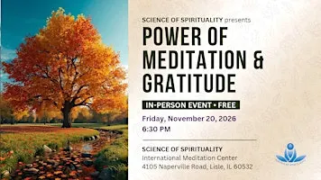 Power of Meditation and Gratitude