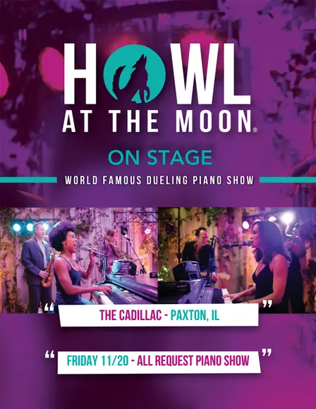 Howl2GO Dueling Pianos LIVE @ The Cadillac | Paxton, IL