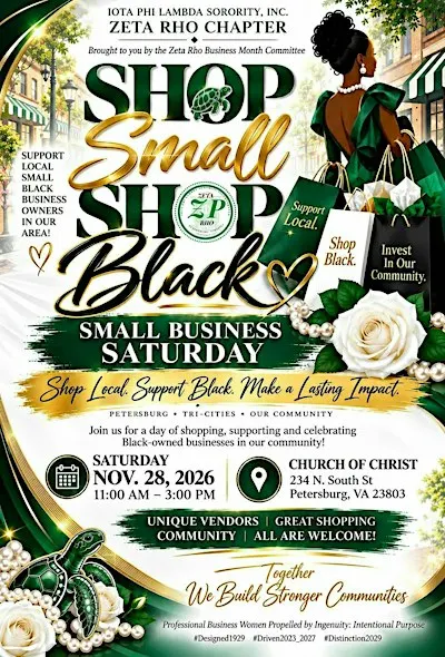 SHOP SMALL SHOP BLACK