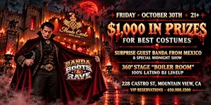 BANDA BOOTS & RAVE HALLOWEEN NIGHTY AT MONTE CARLO NITE CLUB