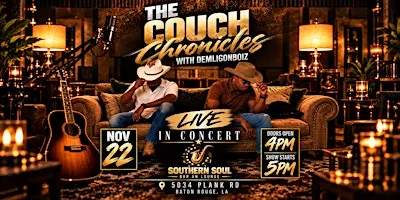 The Couch Chronicles Live