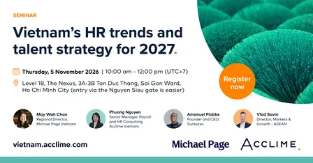 Vietnam’s HR Trends & Talent Strategy for 2027