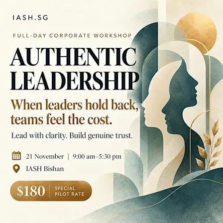 Authentic Leadership Workshop (21 November 2026)