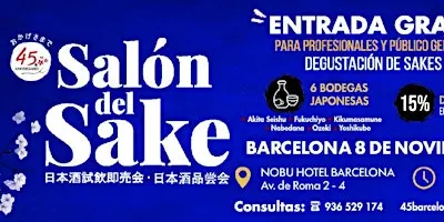 Salón del Sake de Tokyo-ya Barcelona