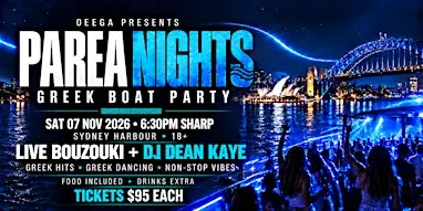 PAREA NIGHTS — Greek Boat Party | OEEGA Boat Party