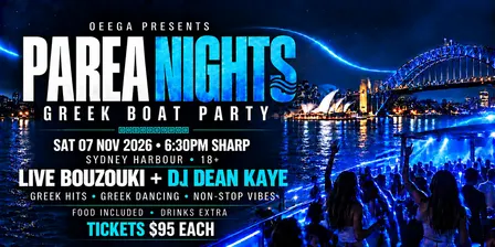 PAREA NIGHTS — Greek Boat Party | OEEGA Boat Party