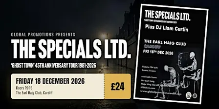 THE SPECIALS LTD.+ DJ .Liam Curtin
