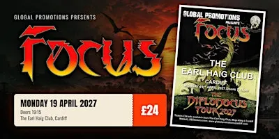 FOCUS - The DIPLODOCUS TOUR 2027