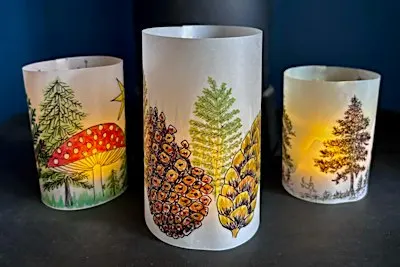 Christmas Lantern Workshop with artist Lise Bennett