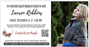 Mansfield An Intimate Spirit Night In with Lauren Robbins, Seen on TV