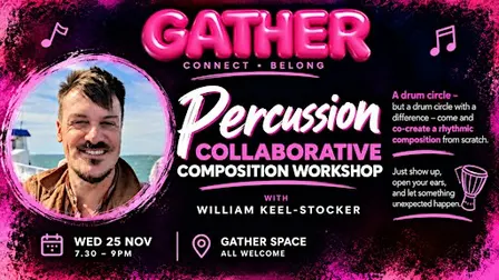 Percussion collaborative composition workshop