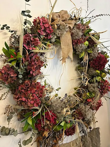 Autumn Wreath Making Workshop at Zucco