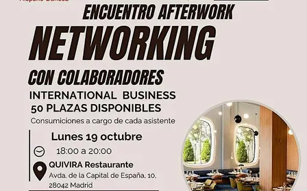 Encuentro Afterwork Networking con colaboradores