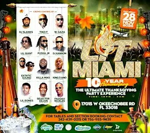 Lit Miami 10 Year Anniversary