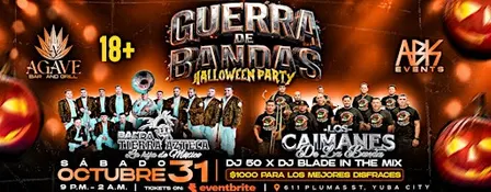 Guerra De Bandas Halloween Party en Yuba City
