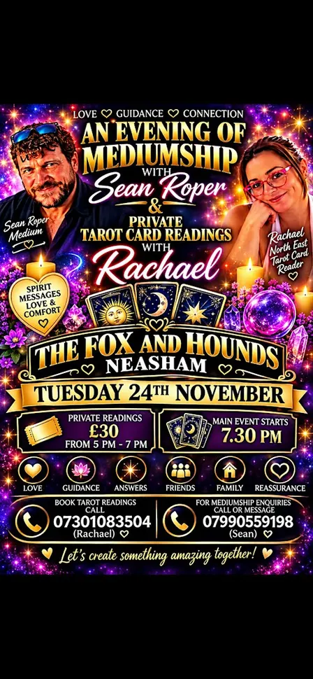 An Evening of Mediumship with Sean Roper