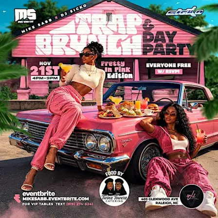 Trap Brunch & Day Party Pretty In Pink