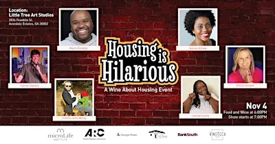 Housing is Hilarious- A Wine About Housing Event
