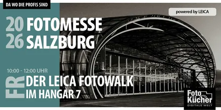 Der Leica FOTOWALK im Hangar-7