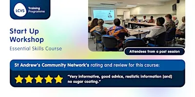 Start Up Workshop | Essential Skills Course