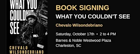 Book Signing: What You Couldn't See by Chevalo Wilsondebriano