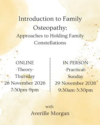 Introduction to Family Osteopathy: Approaches to holding family systems