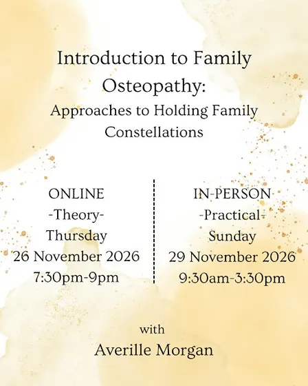 Introduction to Family Osteopathy: Approaches to holding family systems