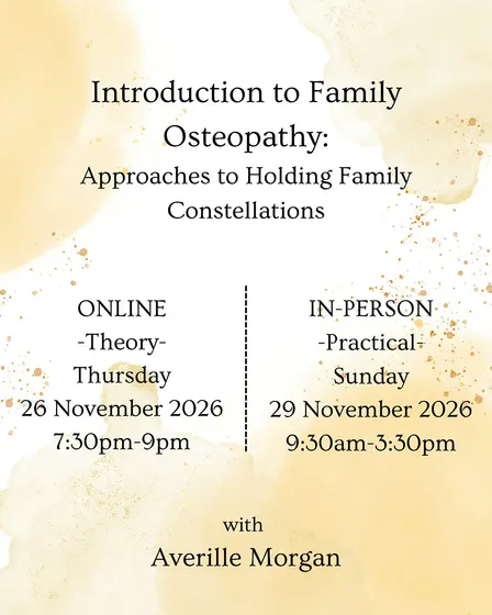Introduction to Family Osteopathy: Approaches to holding family systems