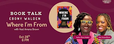 Ebony Walden - Book Signing and Author Talk