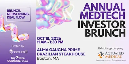 Annual Medtech Investor Brunch 2026