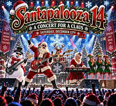 The 14th Annual Santapalooza: Concert For A Claus