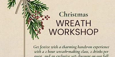 Festive Wreath Workshop at Leonardo Hotel Aberdeen Union Square