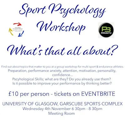 Sport Psychology Workshop: What's that all about?