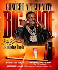 Big Boogie Birthday Bash AfterParty